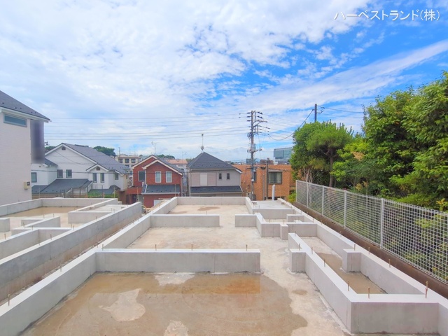 神奈川県横浜市港北区篠原北１丁目の新築戸建て基礎写真 2025年6月3日撮影
