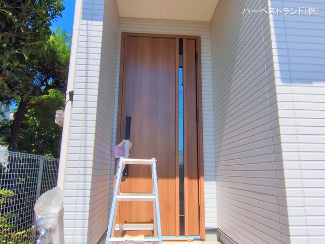 神奈川県横浜市港北区篠原北１丁目の新築戸建て外構写真 2025年7月23日撮影