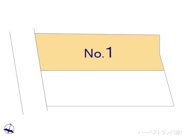 神奈川県横浜市港北区篠原北１丁目の新築戸建て全体区画図 ※図面と異なる場合は現況を優先
