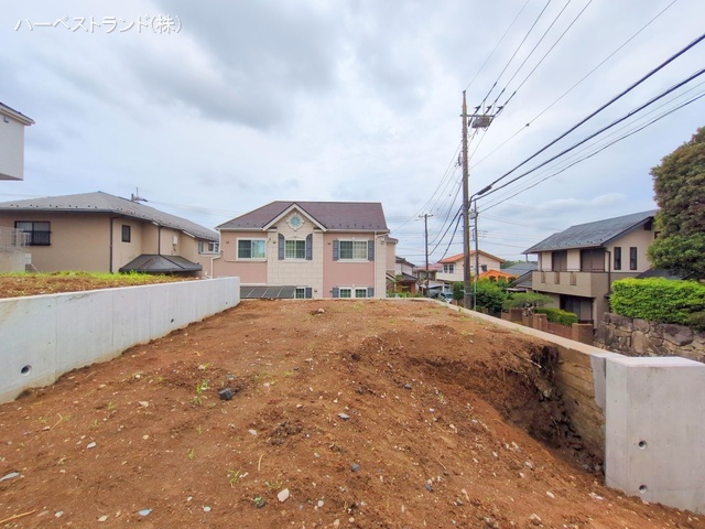 神奈川県横浜市都筑区荏田南３丁目の新築戸建て更地・土地写真 2025年6月8日撮影