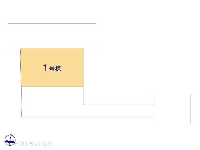 神奈川県横浜市都筑区荏田南３丁目の新築戸建て全体区画図 ※図面と異なる場合は現況を優先