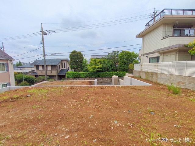 神奈川県横浜市都筑区荏田南３丁目の新築戸建て更地・土地写真 2025年6月8日撮影
