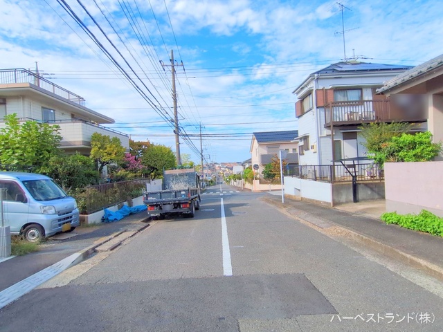 神奈川県横浜市都筑区荏田南３丁目の新築戸建て外構写真 2025年9月24日撮影