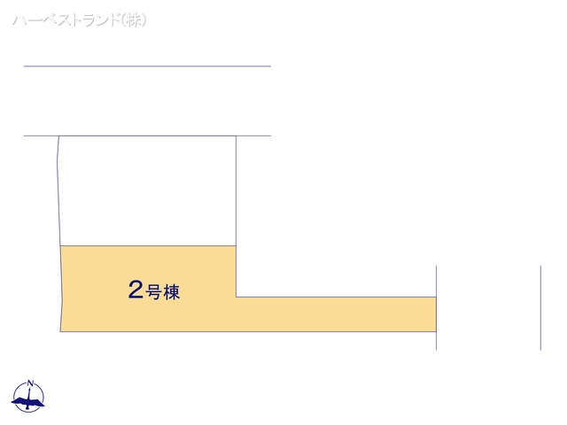神奈川県横浜市都筑区荏田南３丁目の新築戸建て全体区画図 ※図面と異なる場合は現況を優先