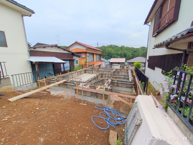 東京都町田市相原町の新築戸建て基礎写真 2025年7月1日撮影