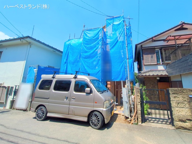 東京都町田市相原町の新築戸建て上棟写真 2025年7月22日撮影