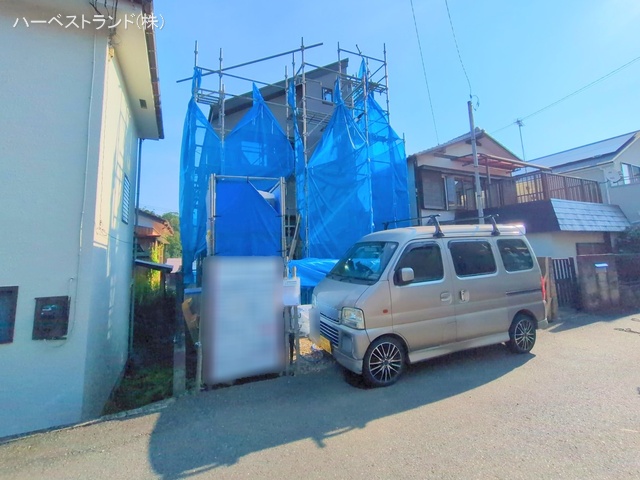 東京都町田市相原町の新築戸建てシート写真 2025年8月20日撮影