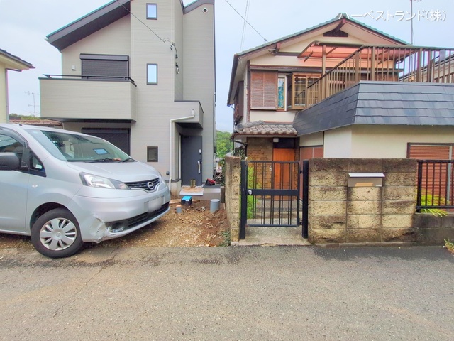 東京都町田市相原町の新築戸建て外構写真 2025年9月11日撮影