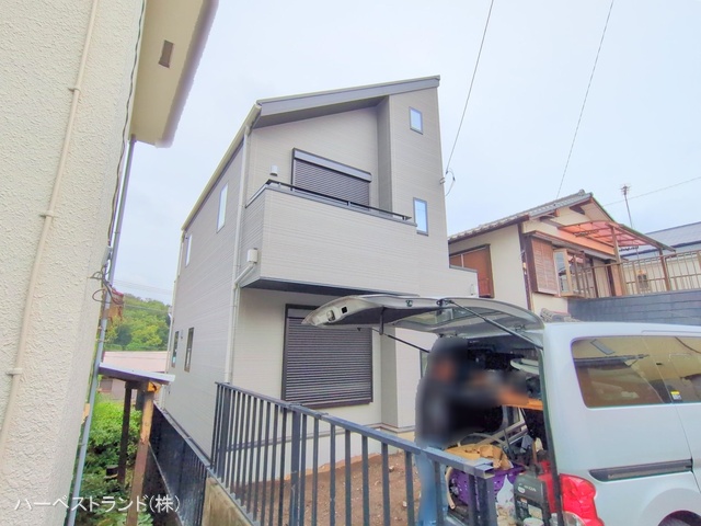 東京都町田市相原町の新築戸建て外構写真 2025年9月11日撮影