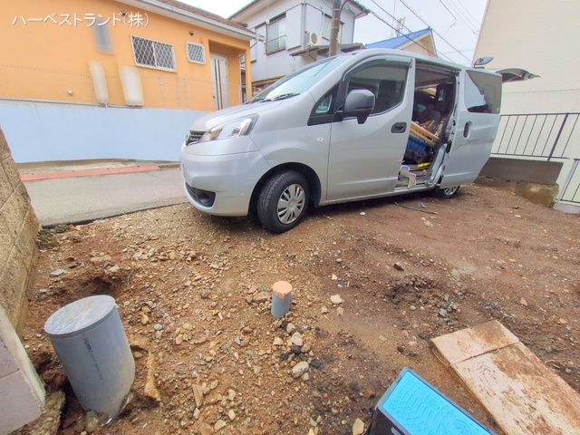 東京都町田市相原町の新築戸建て外構写真 2025年9月11日撮影