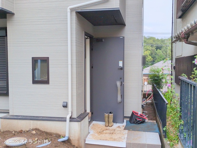 東京都町田市相原町の新築戸建て外構写真 2025年9月11日撮影