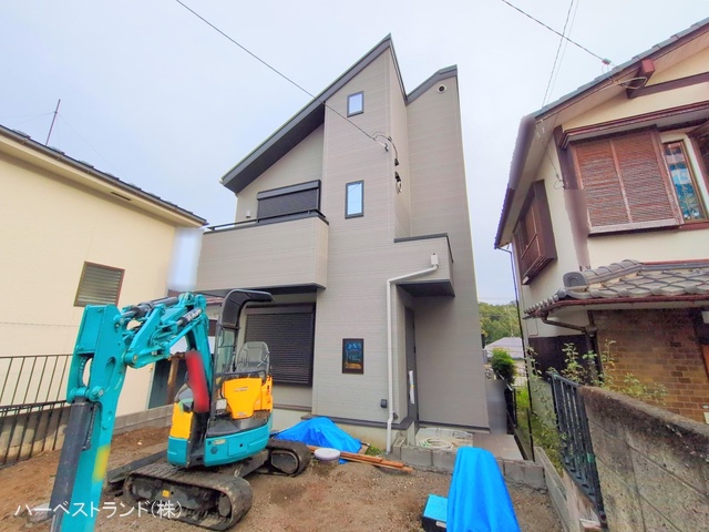 東京都町田市相原町の新築戸建て外構写真 2025年10月22日撮影