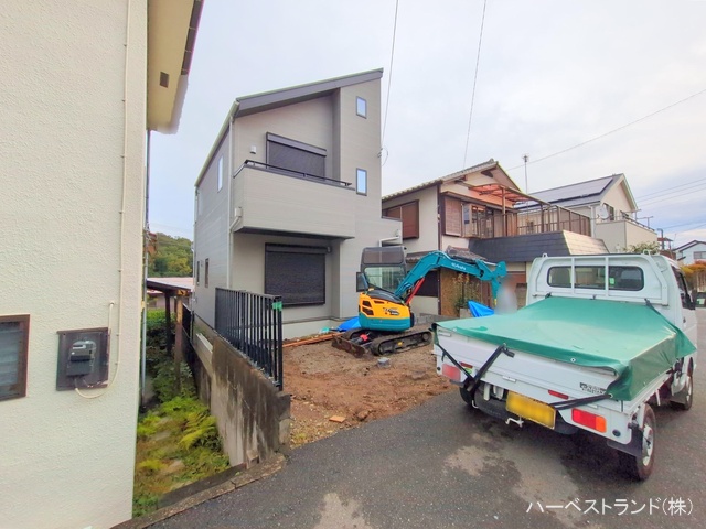 東京都町田市相原町の新築戸建て外構写真 2025年10月22日撮影