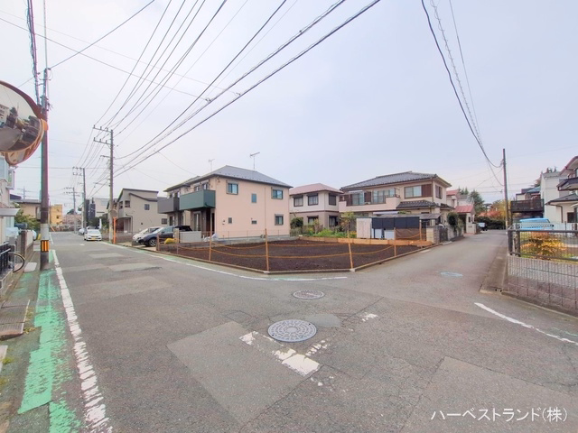 神奈川県相模原市南区南台４丁目の新築戸建て更地・土地写真 2025年4月10日撮影