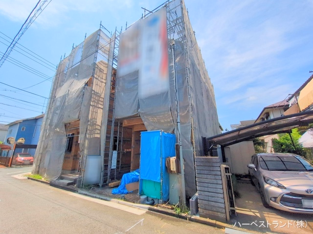 神奈川県相模原市南区南台４丁目の新築戸建て上棟写真 2025年8月19日撮影