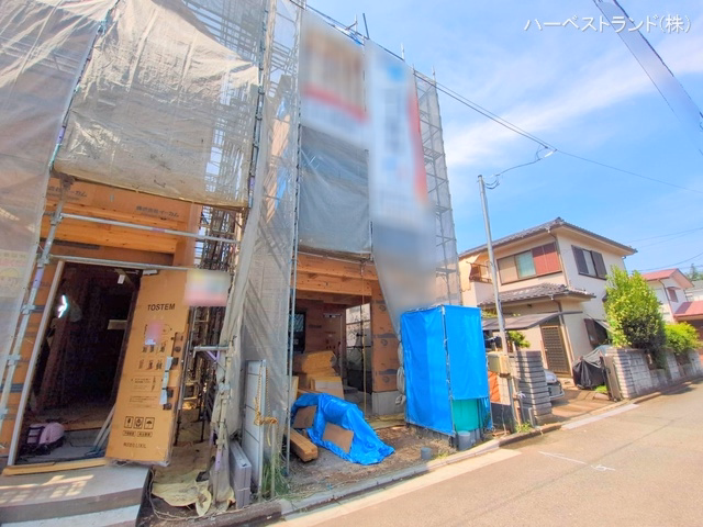 神奈川県相模原市南区南台４丁目の新築戸建て上棟写真 2025年8月19日撮影