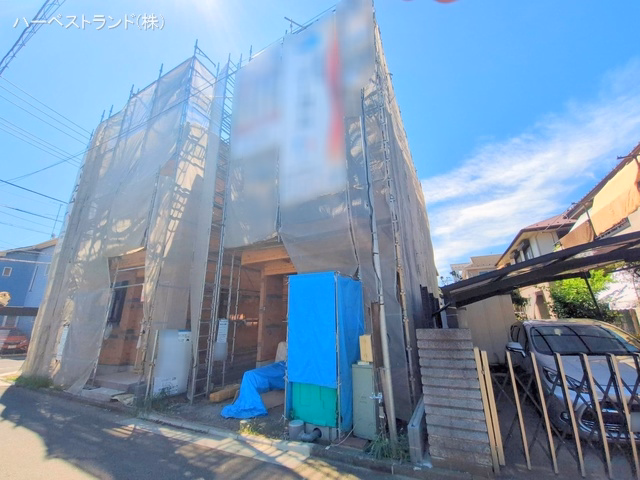 神奈川県相模原市南区南台４丁目の新築戸建て上棟写真 2025年9月1日撮影