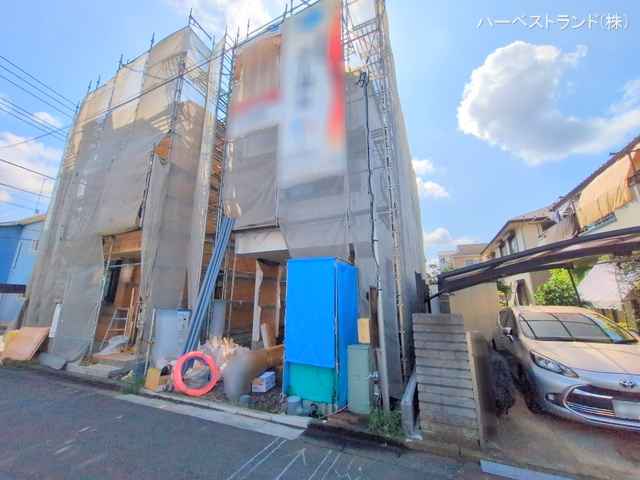 神奈川県相模原市南区南台４丁目の新築戸建てシート写真 2025年9月15日撮影