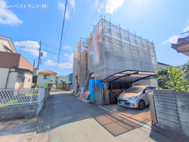 神奈川県相模原市南区南台４丁目の新築戸建てシート写真 2025年9月15日撮影