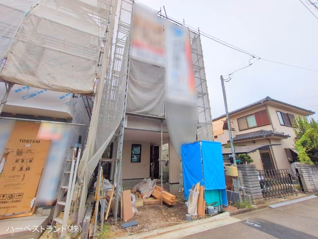 神奈川県相模原市南区南台４丁目の新築戸建てシート写真 2025年10月2日撮影