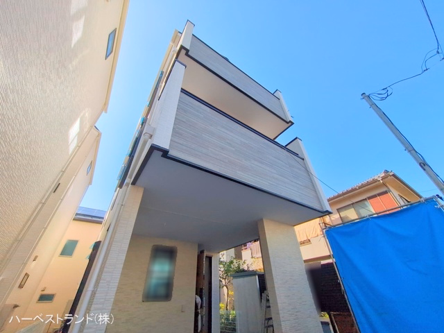 神奈川県相模原市南区南台４丁目の新築戸建て外構写真 2025年10月29日撮影