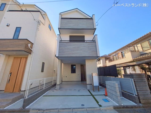 神奈川県相模原市南区南台４丁目の新築戸建て完成写真 2026年1月4日撮影