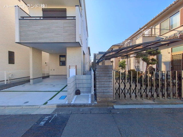 神奈川県相模原市南区南台４丁目の新築戸建て完成写真 2026年1月4日撮影