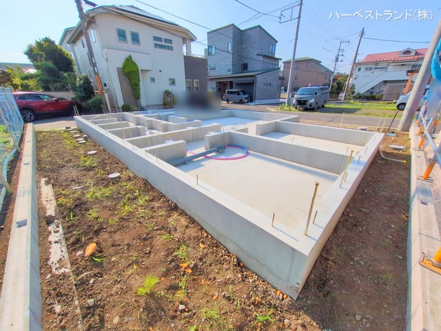 神奈川県相模原市緑区二本松１丁目の新築戸建て基礎写真 2025年6月30日撮影
