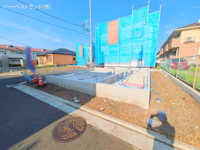 神奈川県相模原市緑区二本松１丁目の新築戸建て基礎写真 2025年7月22日撮影