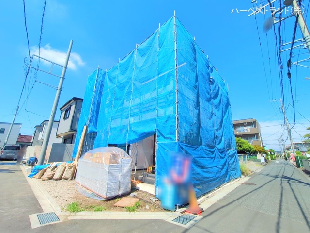神奈川県相模原市緑区二本松１丁目の新築戸建てシート写真 2025年9月7日撮影
