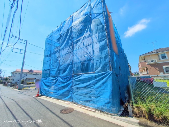 神奈川県相模原市緑区二本松１丁目の新築戸建てシート写真 2025年9月7日撮影