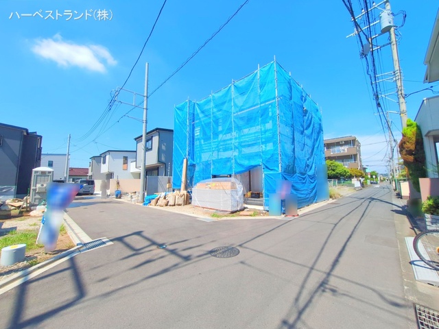 神奈川県相模原市緑区二本松１丁目の新築戸建てシート写真 2025年9月7日撮影