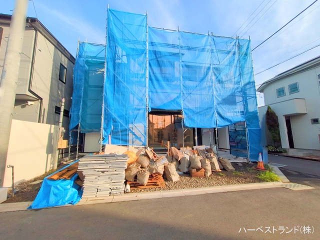 神奈川県相模原市緑区二本松１丁目の新築戸建てシート写真 2025年10月1日撮影