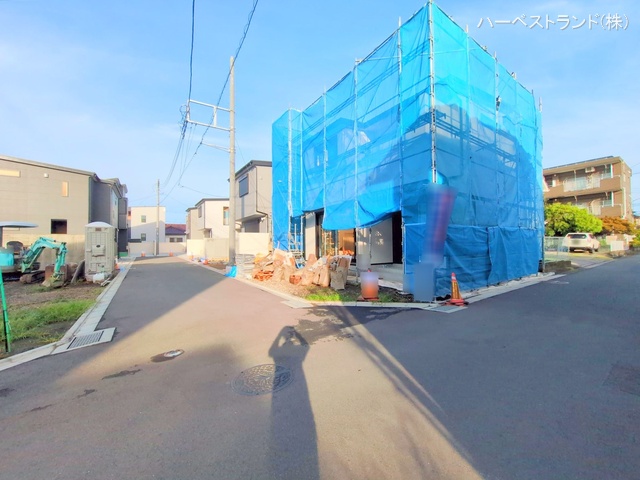 神奈川県相模原市緑区二本松１丁目の新築戸建てシート写真 2025年10月1日撮影