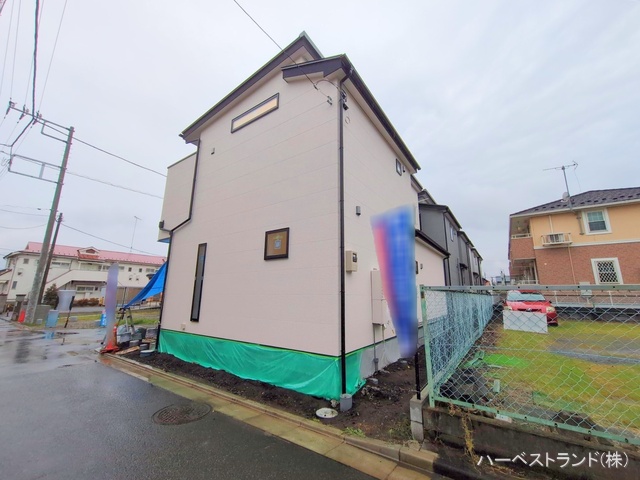 神奈川県相模原市緑区二本松１丁目の新築戸建て外構写真 2025年10月21日撮影