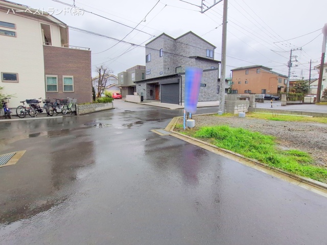 神奈川県相模原市緑区二本松１丁目の新築戸建て外構写真 2025年10月21日撮影