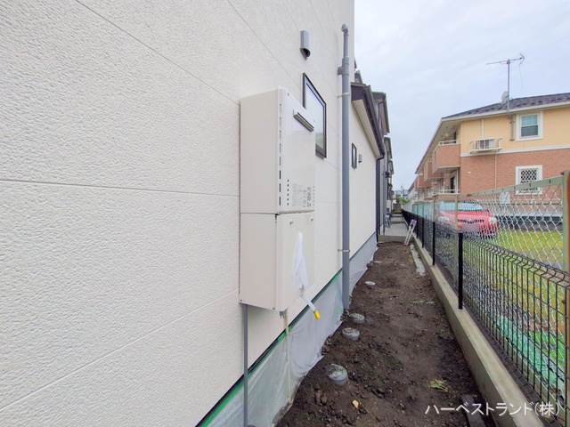 神奈川県相模原市緑区二本松１丁目の新築戸建て外構写真 2025年10月21日撮影