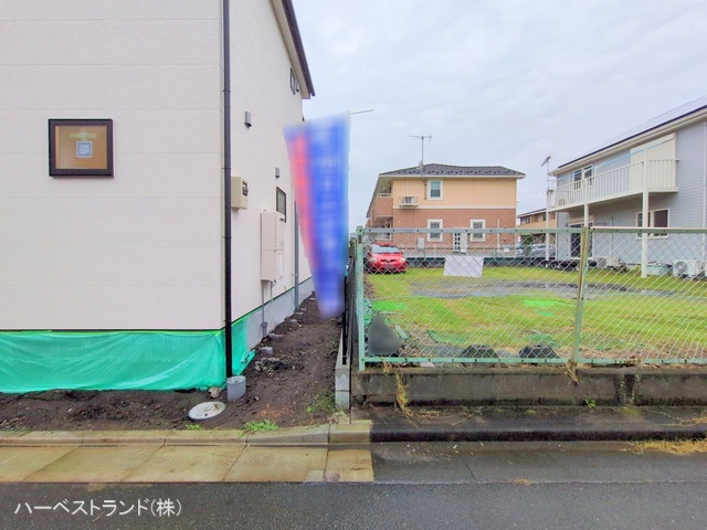 神奈川県相模原市緑区二本松１丁目の新築戸建て外構写真 2025年10月21日撮影