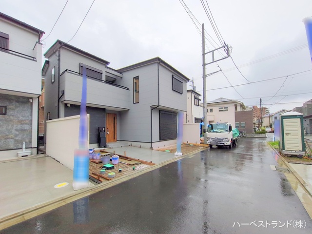 神奈川県相模原市緑区二本松１丁目の新築戸建て外構写真 2025年10月21日撮影