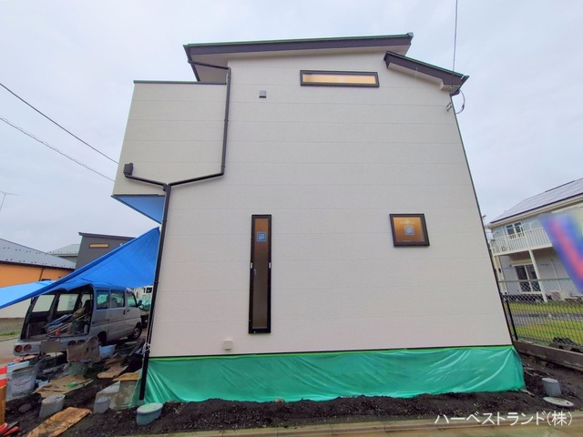 神奈川県相模原市緑区二本松１丁目の新築戸建て外構写真 2025年10月21日撮影