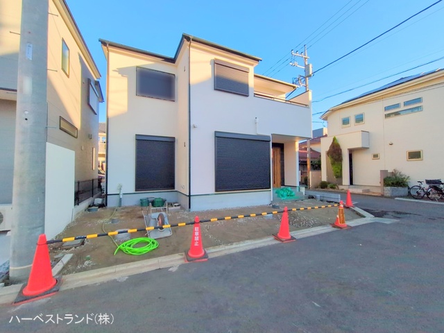 神奈川県相模原市緑区二本松１丁目の新築戸建て外構写真 2025年11月13日撮影