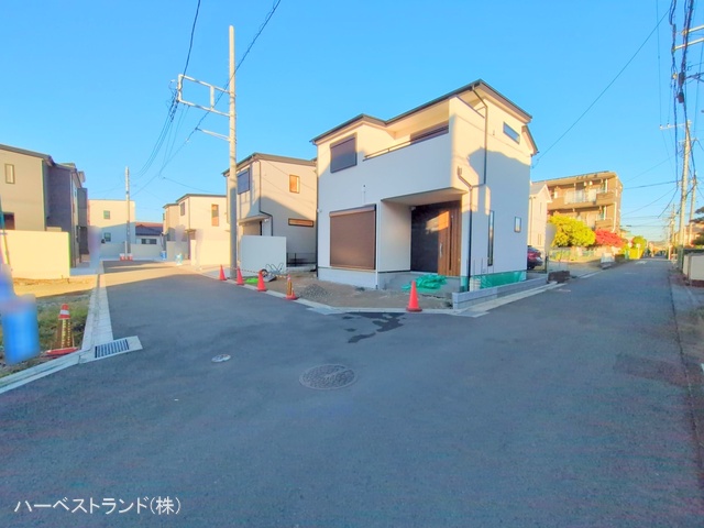 神奈川県相模原市緑区二本松１丁目の新築戸建て外構写真 2025年11月13日撮影