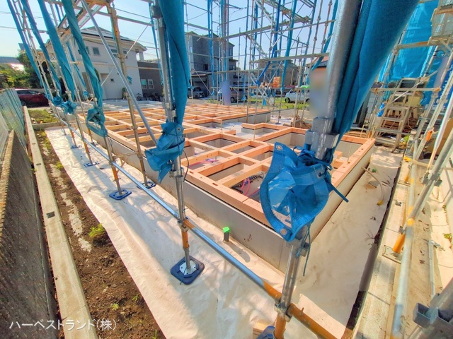 神奈川県相模原市緑区二本松1丁目の新築戸建て基礎写真 2025年6月30日撮影