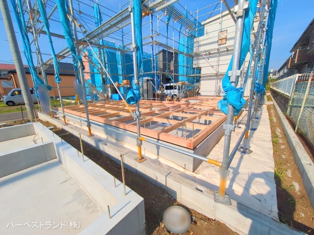 神奈川県相模原市緑区二本松1丁目の新築戸建て基礎写真 2025年6月30日撮影