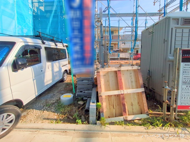 神奈川県相模原市緑区二本松1丁目の新築戸建て基礎写真 2025年6月30日撮影