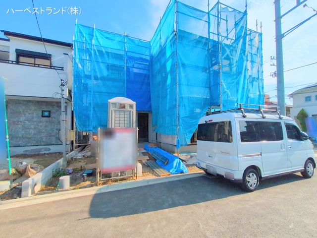 神奈川県相模原市緑区二本松１丁目の新築戸建てシート写真 2025年7月22日撮影