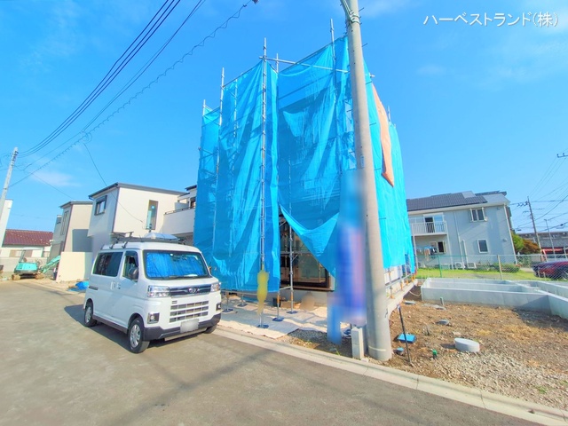 神奈川県相模原市緑区二本松１丁目の新築戸建てシート写真 2025年7月22日撮影
