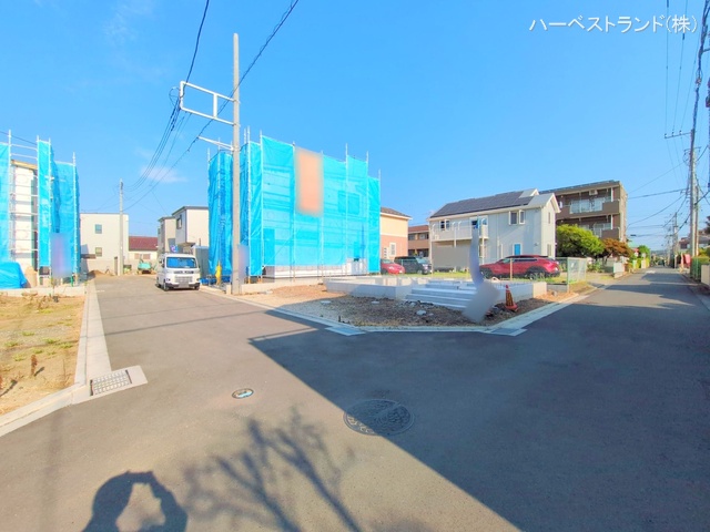 神奈川県相模原市緑区二本松１丁目の新築戸建てシート写真 2025年7月22日撮影