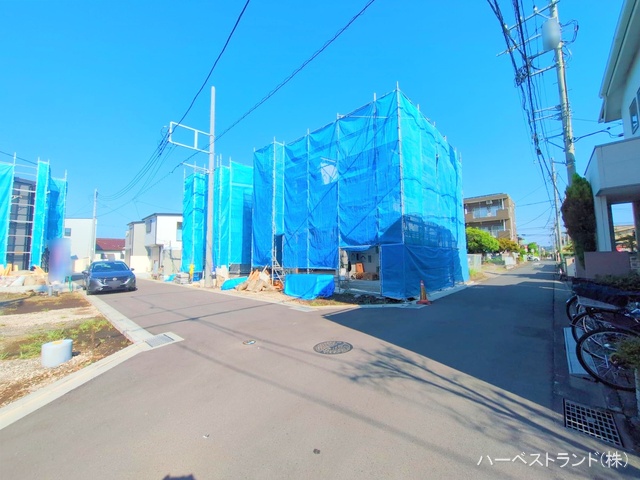 神奈川県相模原市緑区二本松１丁目の新築戸建てシート写真 2025年8月18日撮影