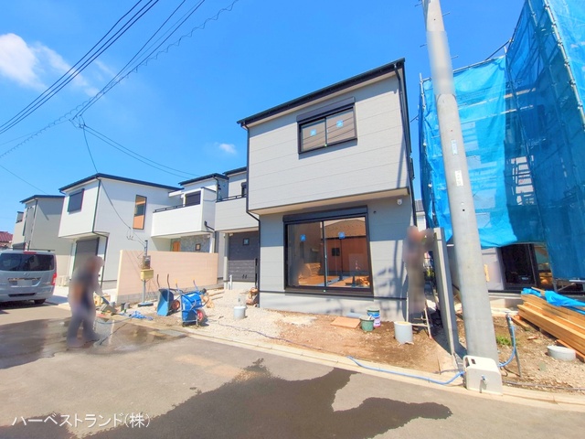 神奈川県相模原市緑区二本松１丁目の新築戸建て外構写真 2025年9月7日撮影